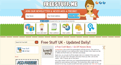 Desktop Screenshot of freestuff.me